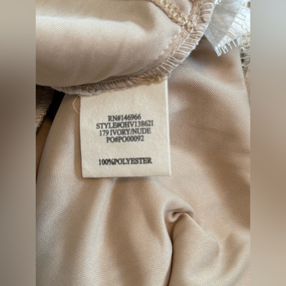 Crystal Doll White Sheath Mini Dress with Ruffled Cut Outs - Picture 9 of 10